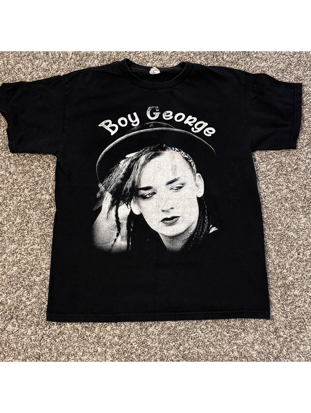 Boy George Culture Club B-52s 2018 Greek Theatre Concert Tour T-Shirt Black